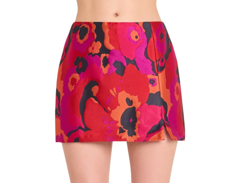 Amanda Uprichard DALE SKORT PINK MULTI