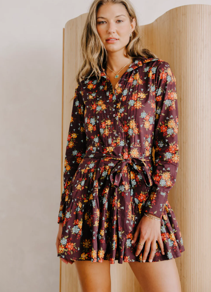 LOVE THE LABEL KAY MINI DRESS LYNDA ANNE LIBERTY