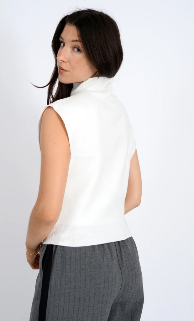 RD STYLE SELBY SLEEVELESS FUNNEL NECK VEST