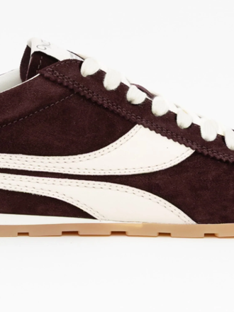 ONCEPT ESSEX SNEAKER ROYAL BURGUNDY VELOUR SUEDE