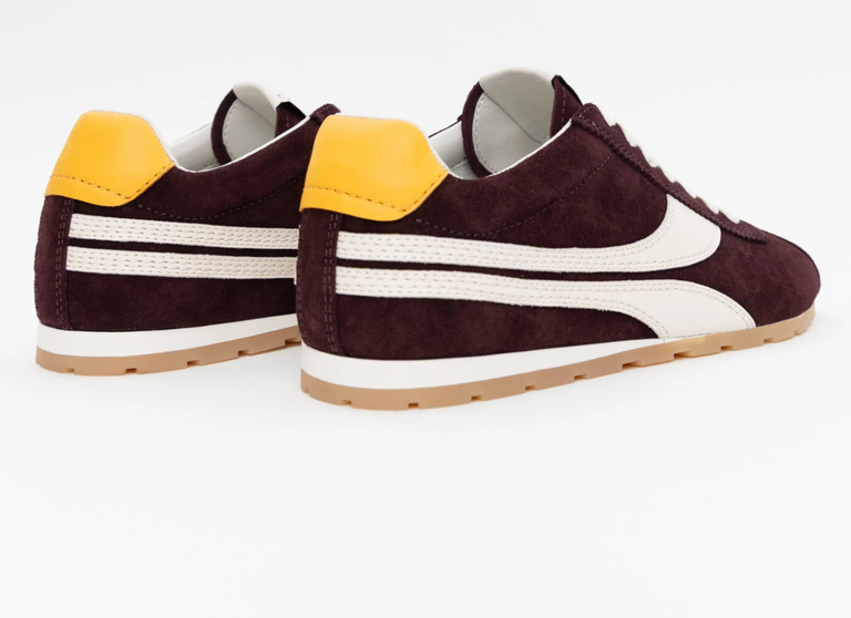 ONCEPT ESSEX SNEAKER ROYAL BURGUNDY VELOUR SUEDE