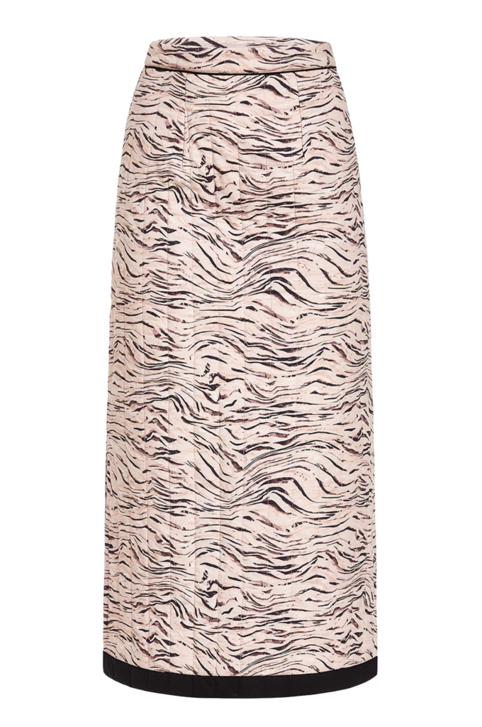 OLIVIA BY LIVRO HILA QUILTED MAXI SKIRT
