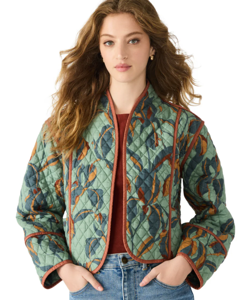 STEVE MADDEN ADALYN JACKET DARK SAGE