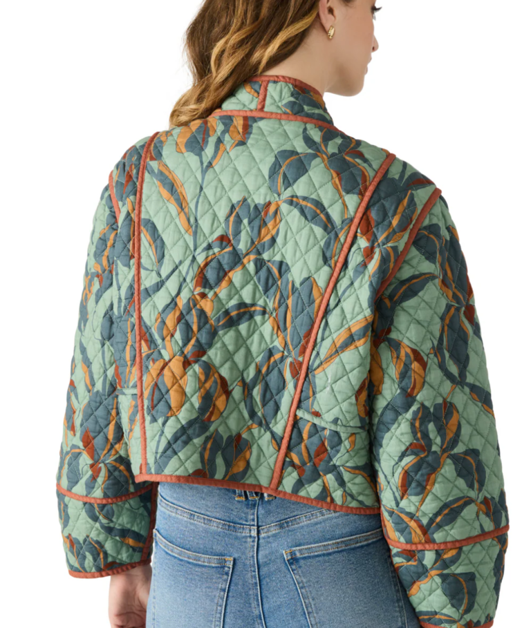 STEVE MADDEN ADALYN JACKET DARK SAGE