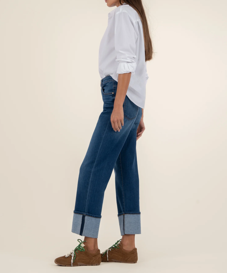 KUT SIENNA HIGH RISE STRAIGHT LEG
