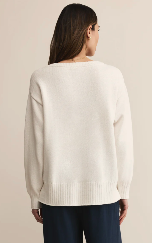 Z SUPPLY ALL AROUND V-NECK SWEATER