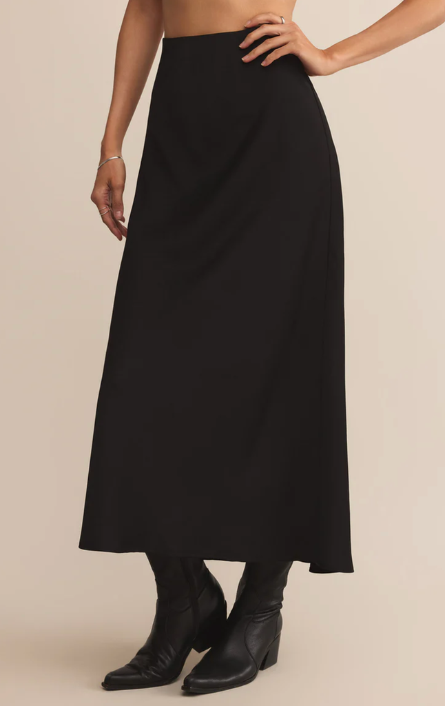 Z SUPPLY IZABEL LUXE SATIN SKIRT