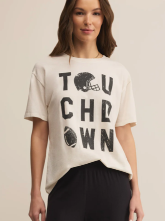 Z SUPPLY BOYFRIEND TOUCHDOWN TEE