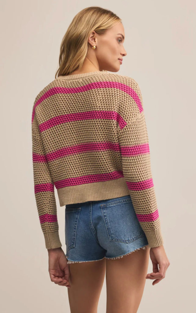 Z SUPPLY BROADBEACH STRIPED SWEATER