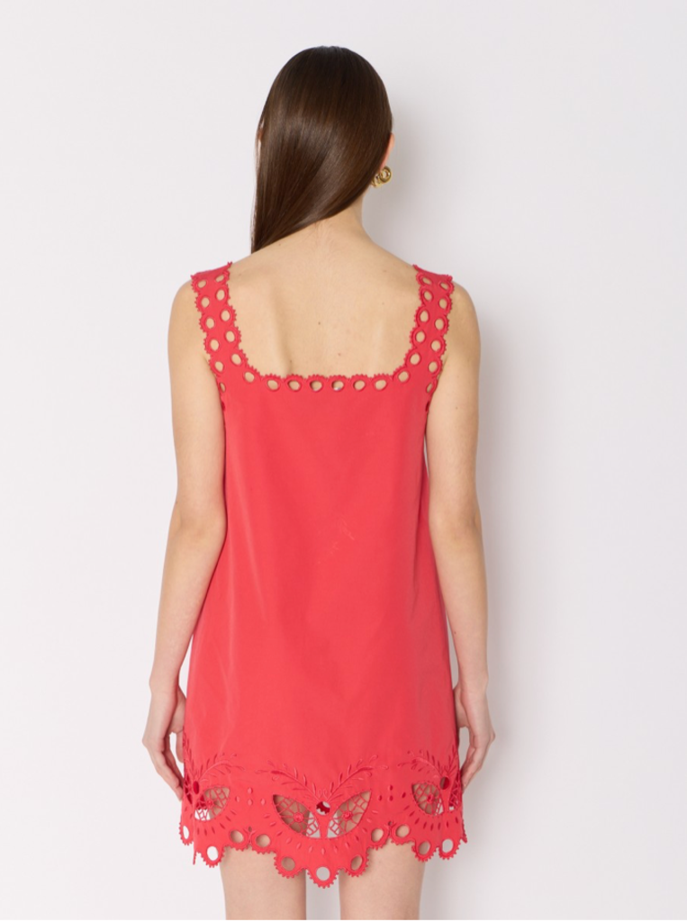 BERENICE RIZZY EMBROIDERED MINI DRESS