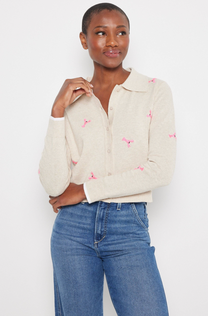 LISA TODD SUMMER SNAP CARDIGAN