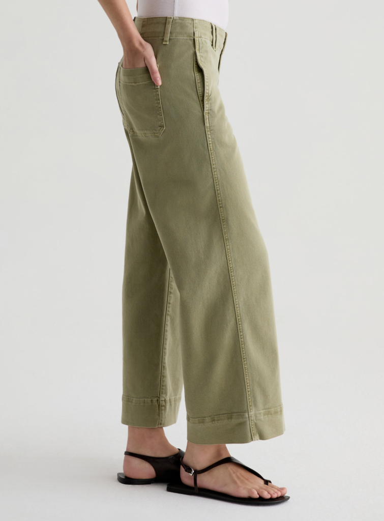 AG JEANS NATASHA MID RISE CROP JEAN
