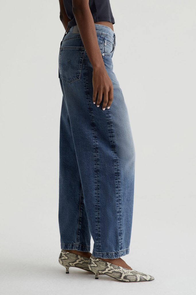 AG JEANS HATTIE HIGH RISE BARREL JEAN