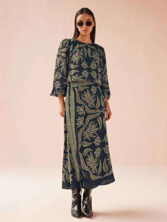 OMIKA NALINI WRAP SKIRT