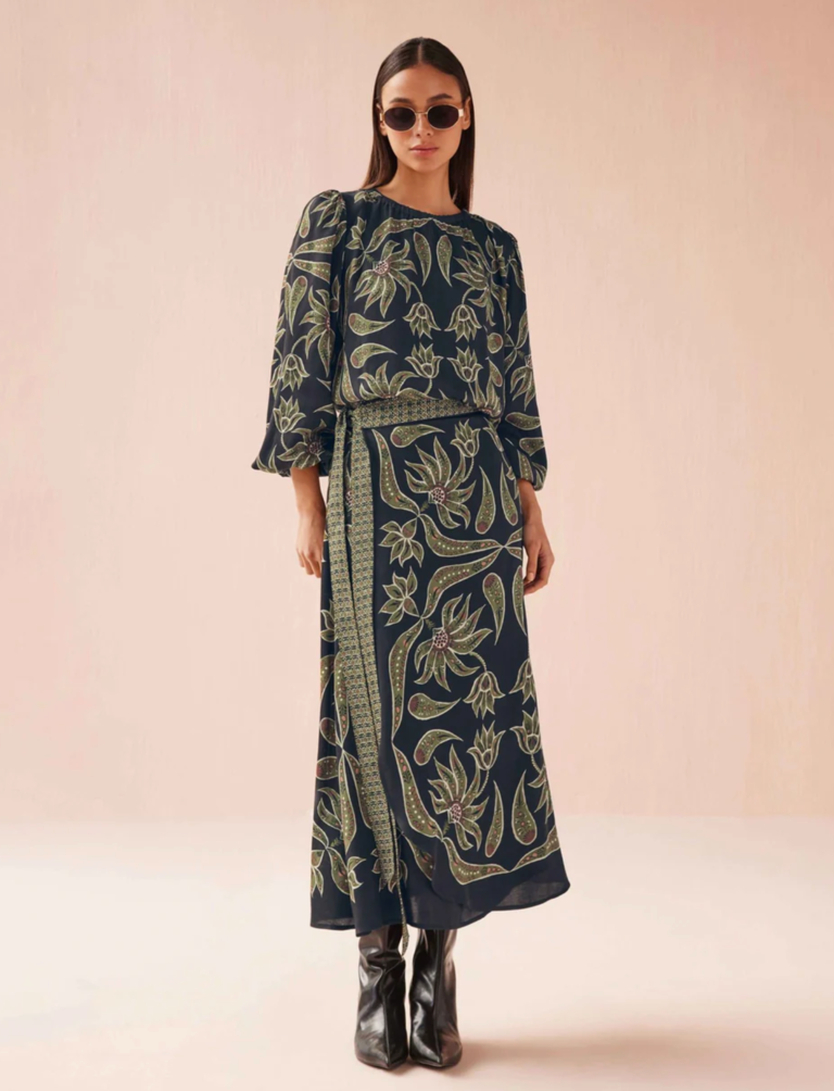 OMIKA NALINI WRAP SKIRT