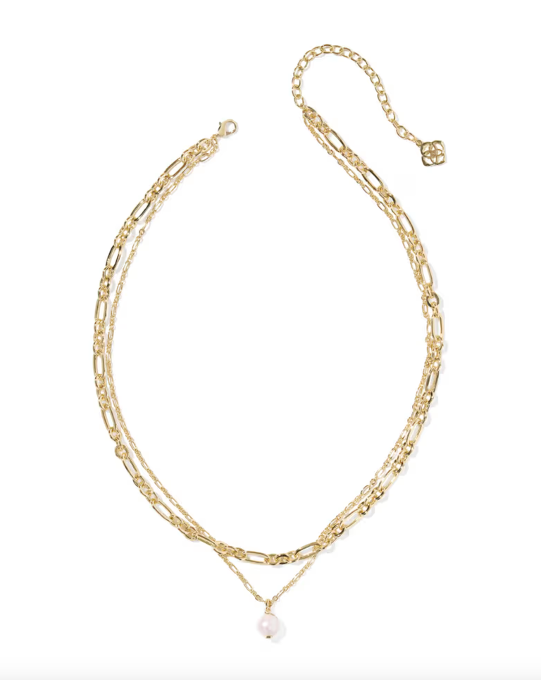 ASHTON GOLD MULTI STRAND NECKLACE