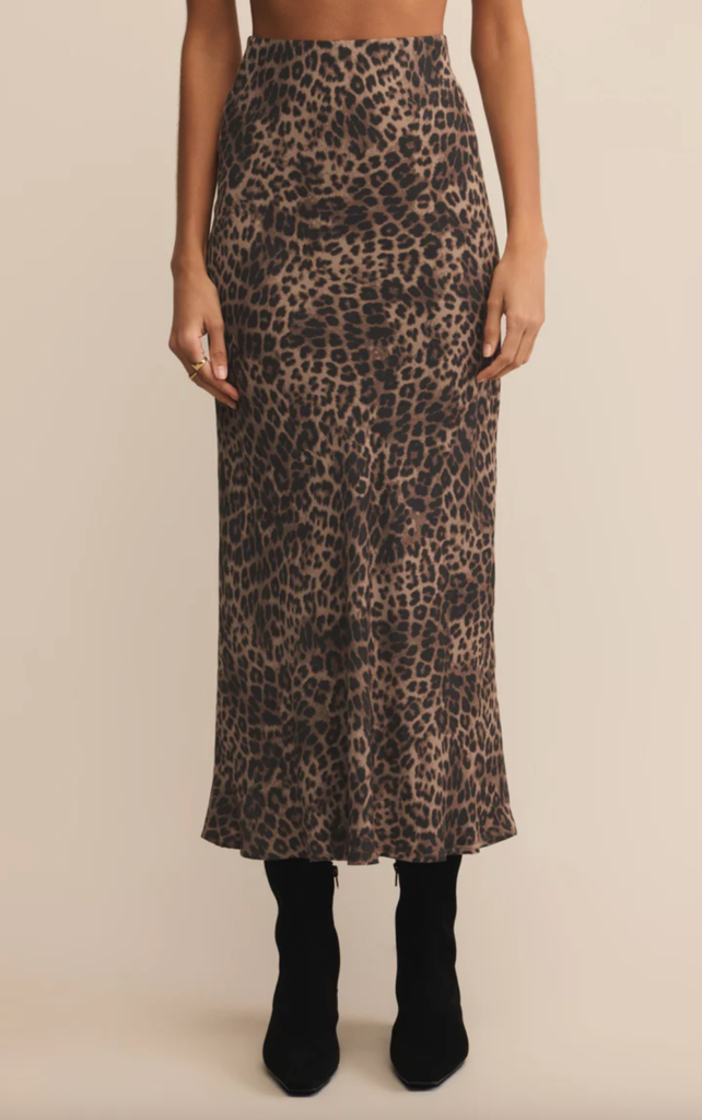 Z SUPPLY IZABEL LEOPARD SKIRT