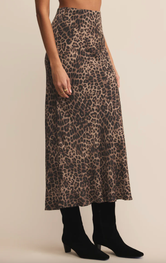 Z SUPPLY IZABEL LEOPARD SKIRT