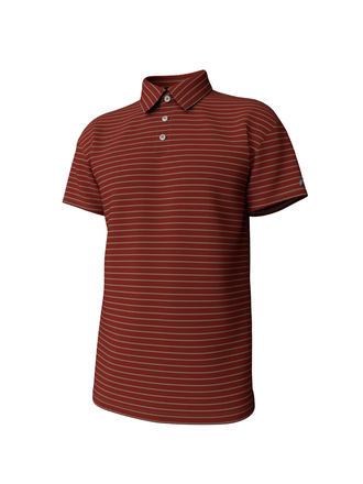 SOUTHERN POINT HORIZON STRIPE PERFORMANCE POLO