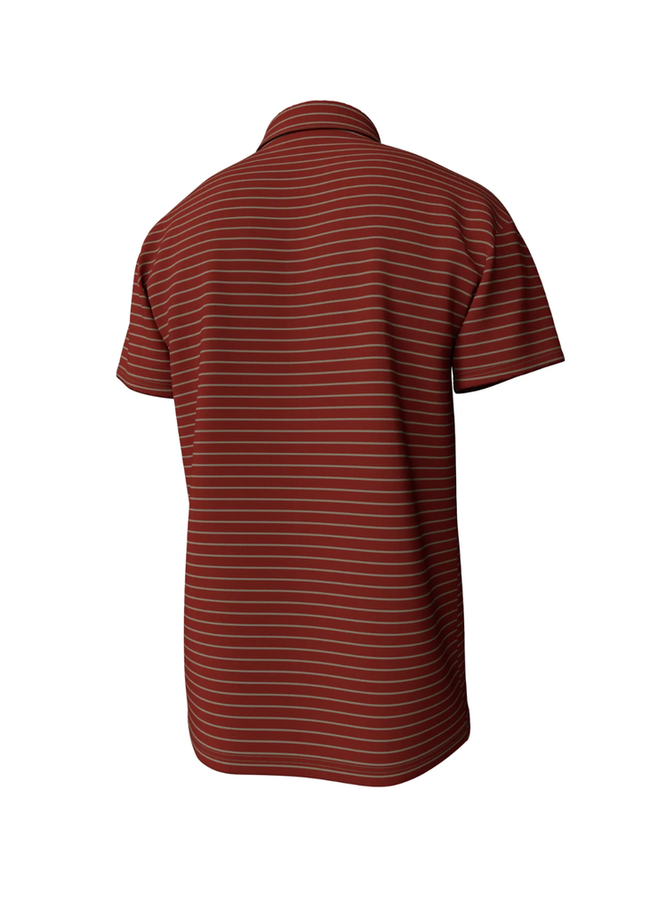SOUTHERN POINT HORIZON STRIPE PERFORMANCE POLO