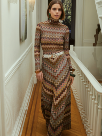 ALLISON NEW YORK OLIVE SKIRT