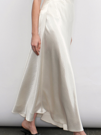 PAIGE MIDI SLIP SKIRT