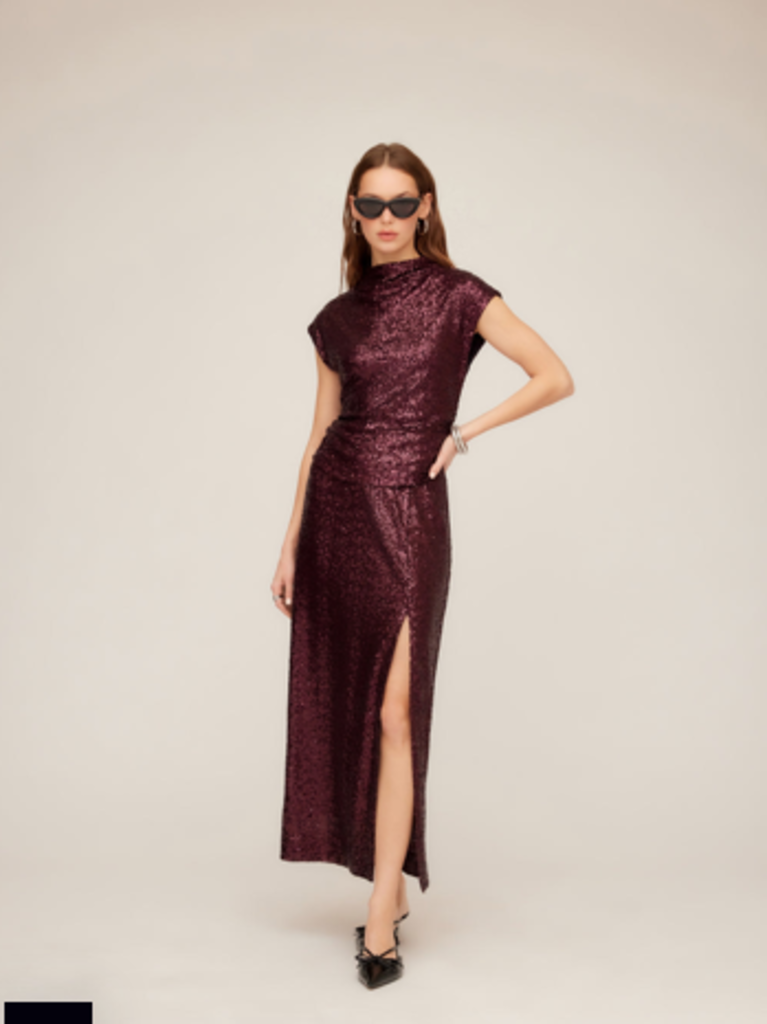 FIFTEEN TWENTY CORA SEQUIN SKIRT