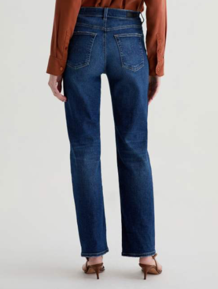 AG JEANS BRINLEY MID-RISE STRAIGHT