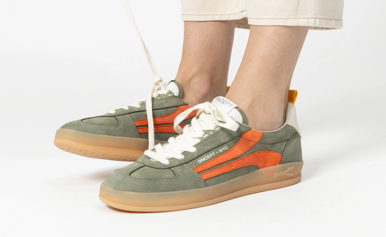 ONCEPT FEZ COURT SNEAKER DARK OLIVE