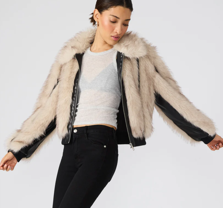 STEVE MADDEN CHARMAINE JACKET NATURAL