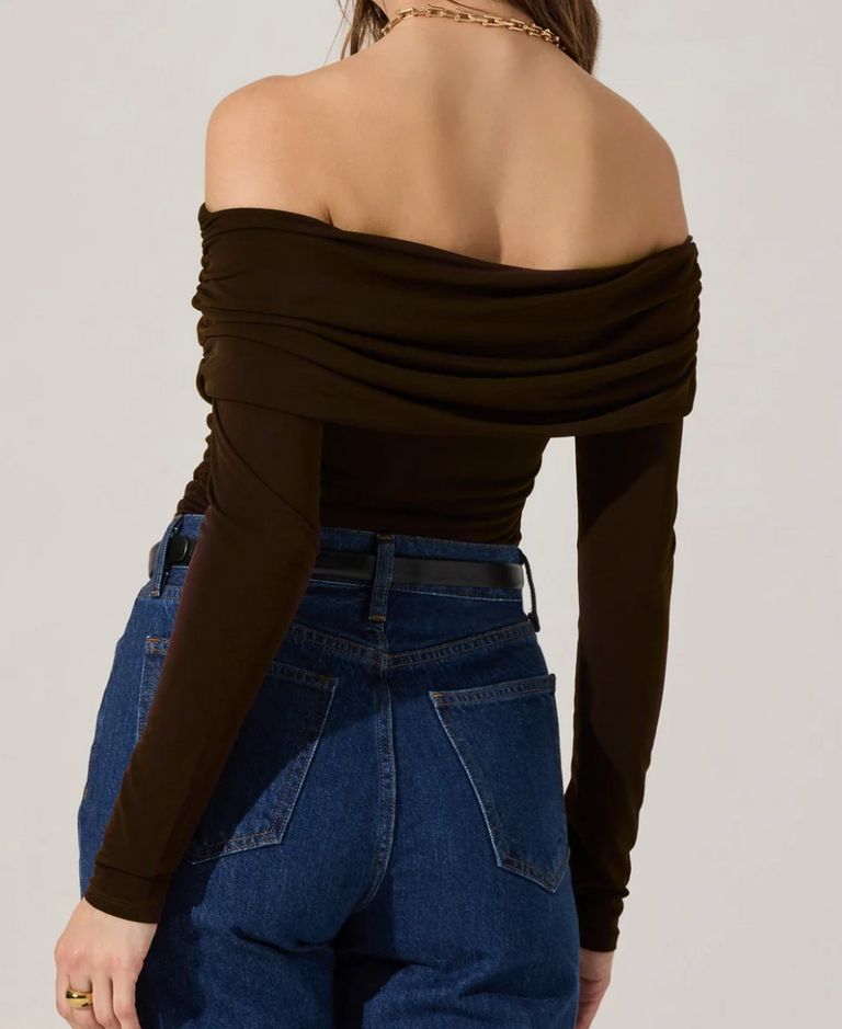 ASTR DATIA TOP BROWN
