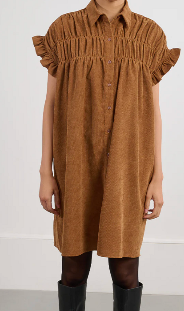 MOLLY BRACKEN WOVEN DRESS