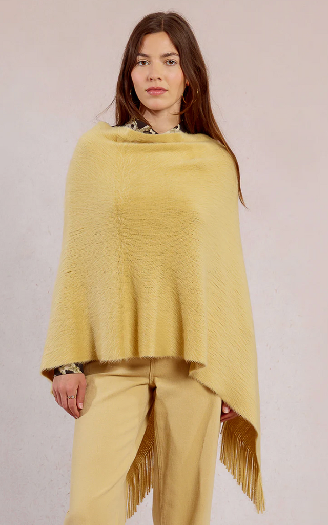 MOLLY BRACKEN KNITTED PONCHO