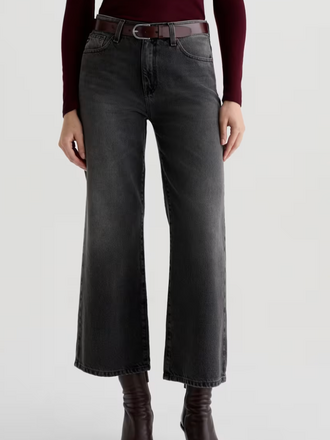 AG JEANS SAIGE WIDE LEG CROP OVERNIGHT