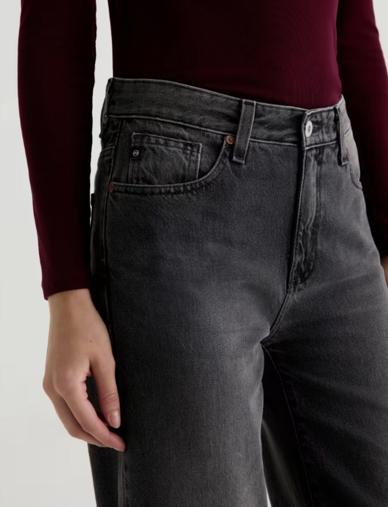 AG JEANS SAIGE WIDE LEG CROP OVERNIGHT