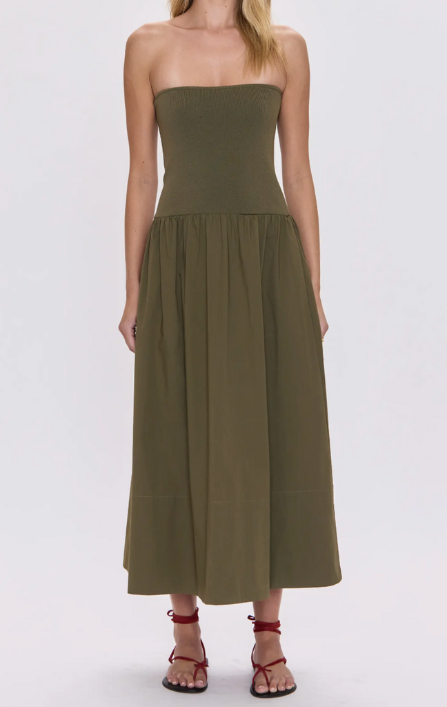 PISTOLA MAVO TUBE TOP DRESS