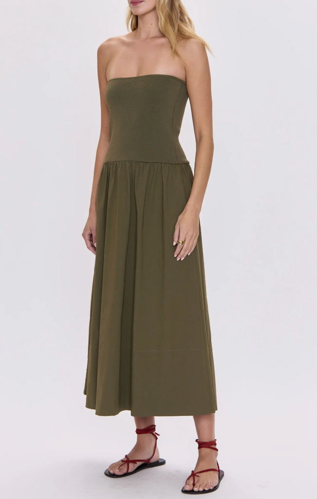 PISTOLA MAVO TUBE TOP DRESS