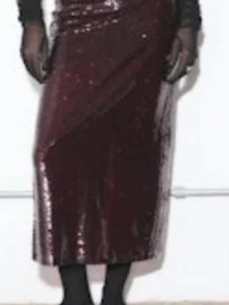 DÈLUC LOGAN SKIRT BORDEAUX