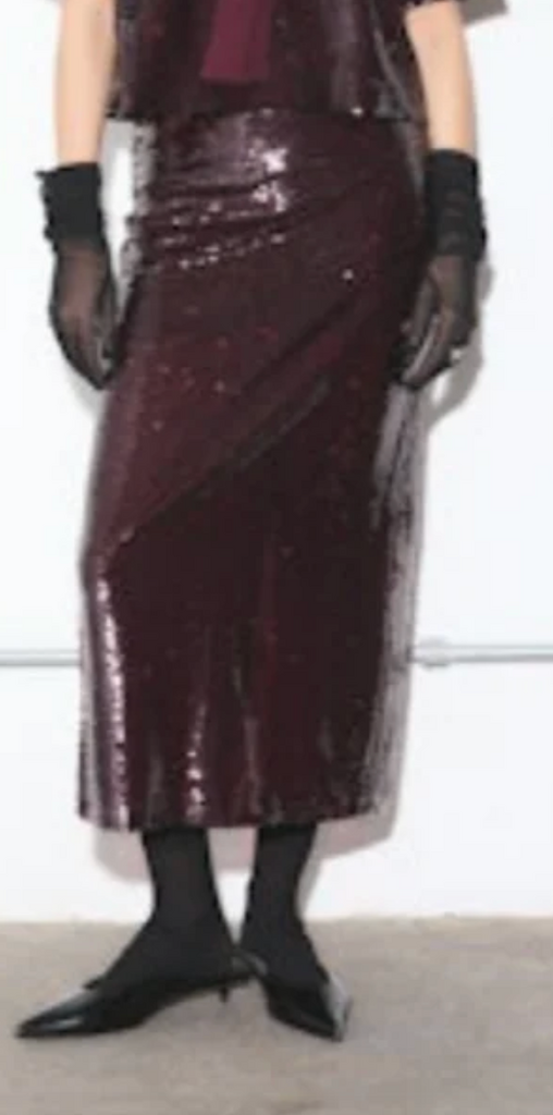 DÈLUC LOGAN SKIRT BORDEAUX