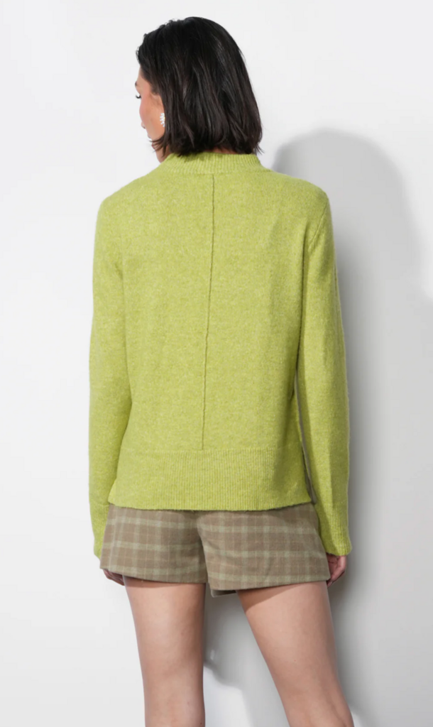 LUCIA RIB PULLOVER SWEATER TOP