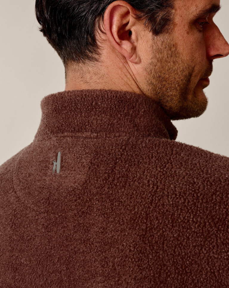JOHNNIE-O DION SHERPA 1/4 ZIP PULLOVER