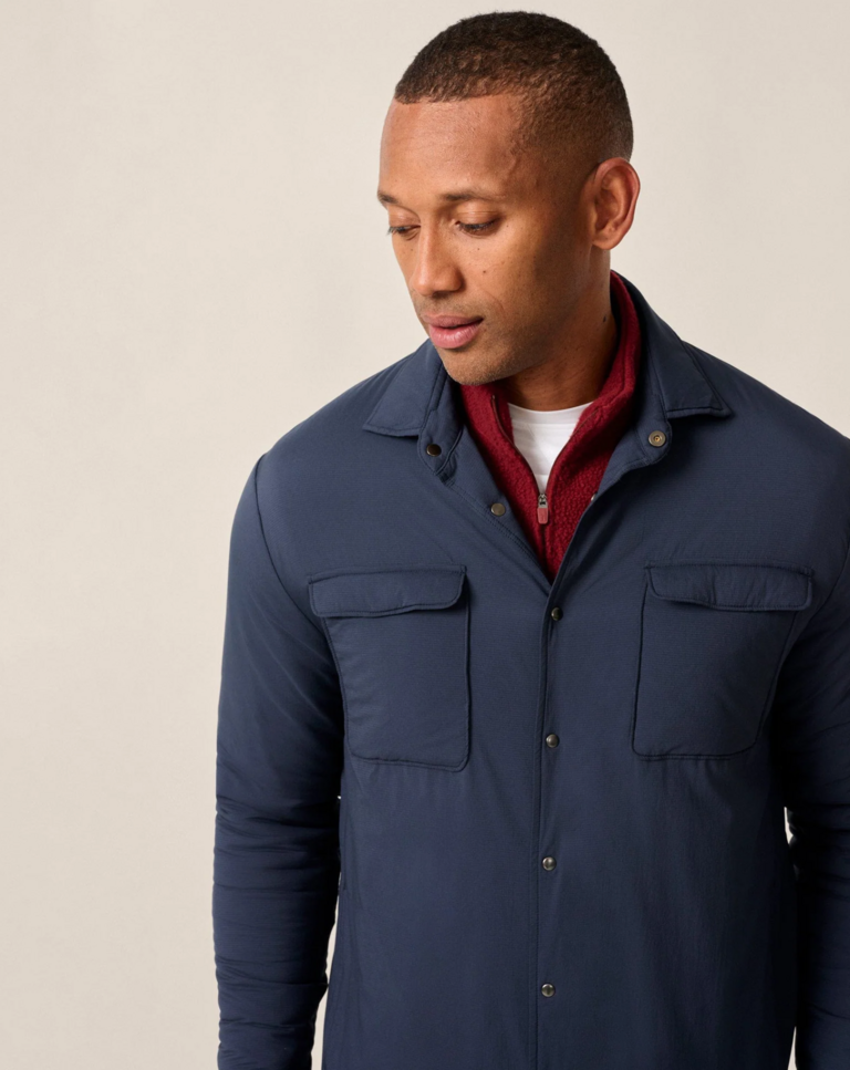 JOHNNIE-O DENZEL FEATHERWEIGHT SHACKET