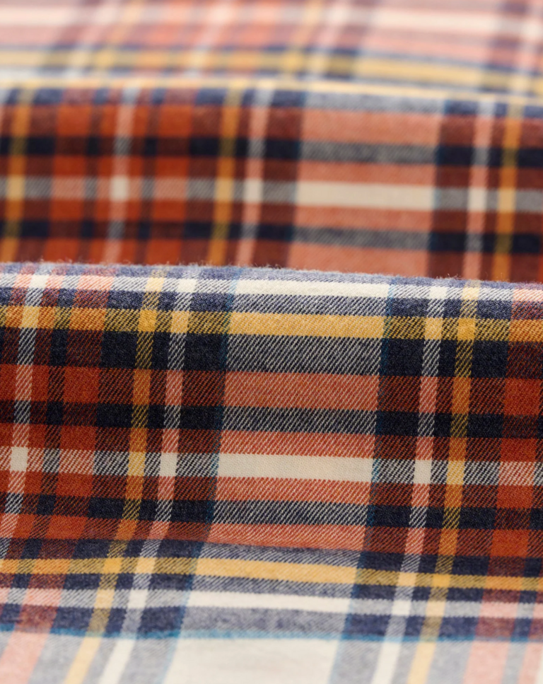 JOHNNIE-O PERFORMANCE FLANNEL BUTTON DOWN SHIRT - KNICK