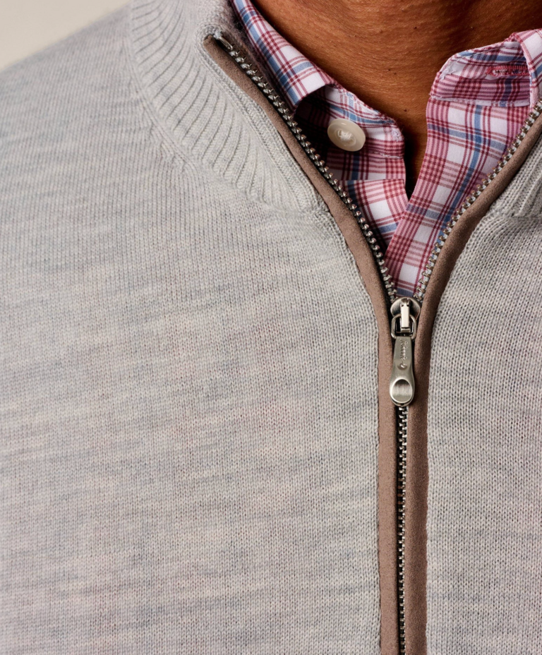 JOHNNIE-O RAYNOR MERINO 1/4 ZIP SWEATER