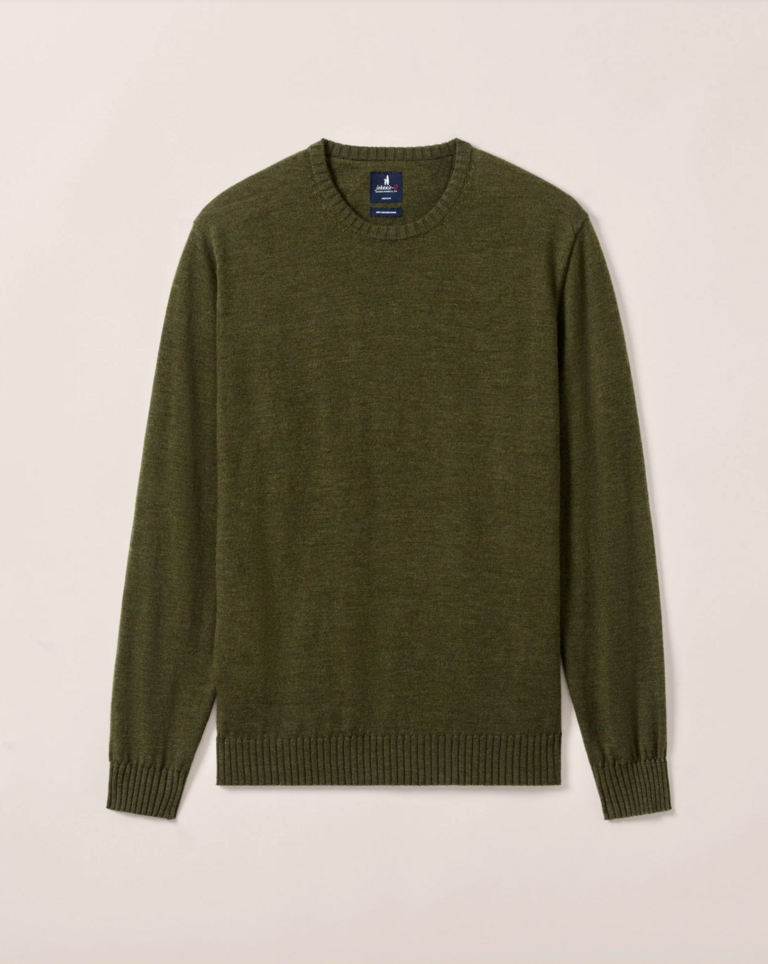 JOHNNIE-O RONALD MERINO WOOL CREWNECK SWEATER