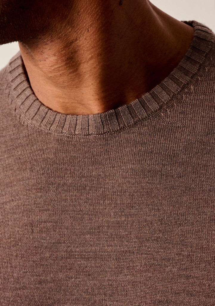 JOHNNIE-O RONALD MERINO WOOL CREWNECK SWEATER
