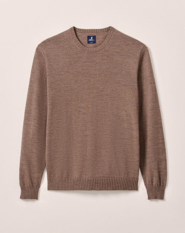 JOHNNIE-O RONALD MERINO WOOL CREWNECK SWEATER