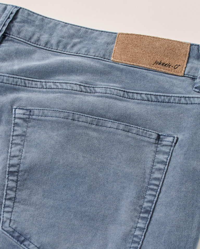 JOHNNIE-O HAMPTON GARMENT DYED CORDUROY PANT