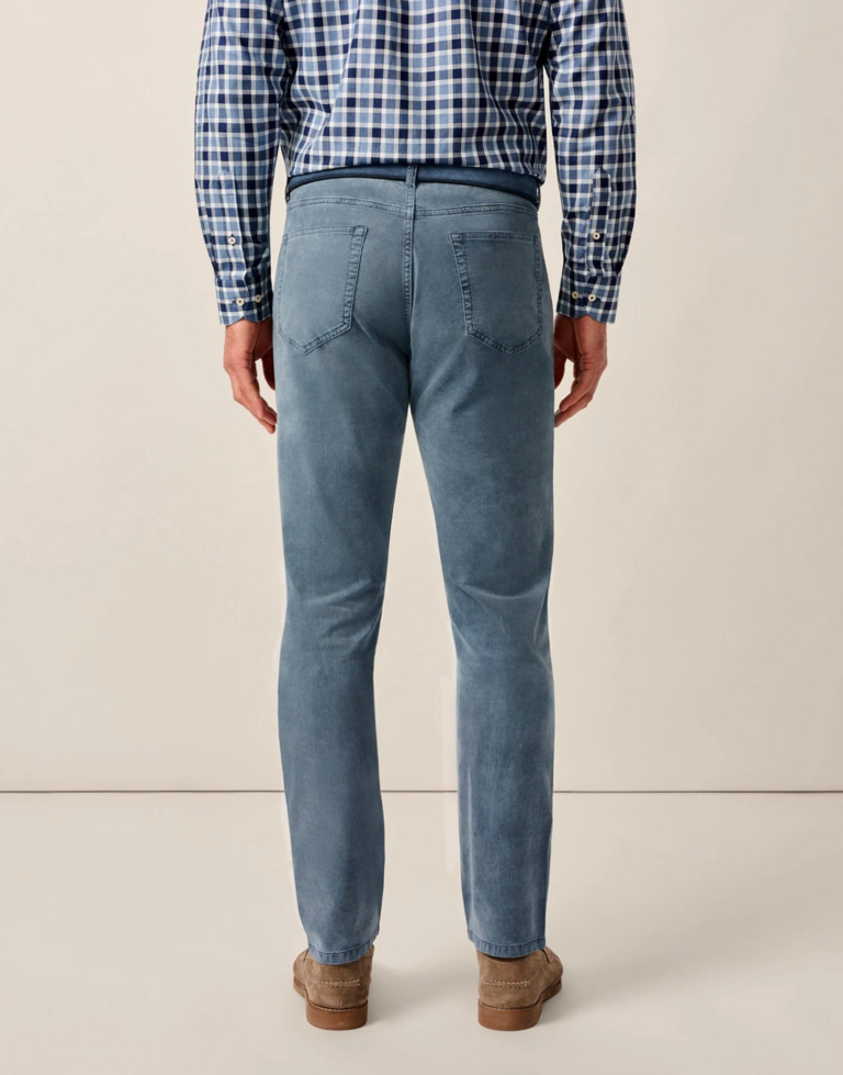 JOHNNIE-O HAMPTON GARMENT DYED CORDUROY PANT