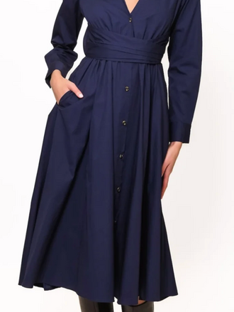 CORA DRESS NAVY